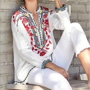 JOHNNY WAS BELVEDERE BLOUSE 60% OFF